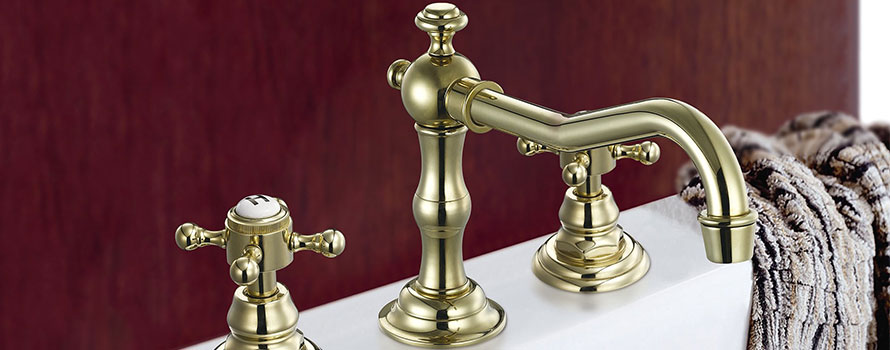 the perfect faucet - a brass transitional bathroom faucet
