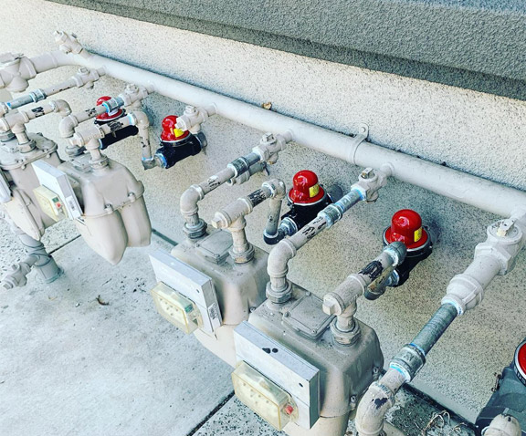 gas line installation is also part of our residential plumbing services