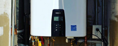 can a tankless water heater cause low water pressure?